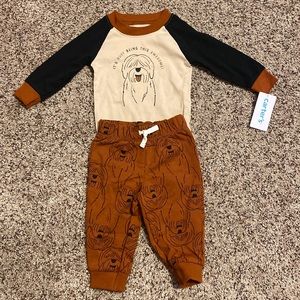 🤎🐶🤎 NWT Carter’s 2 piece Set 🤎🐶🤎